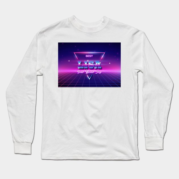 Lisa Name Long Sleeve T-Shirt by Tribun Dash